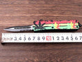 F145-10双刃带牙 folding knife