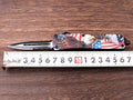 F145-3双刃带牙 folding knife