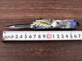 F145-4双刃带牙 folding knife