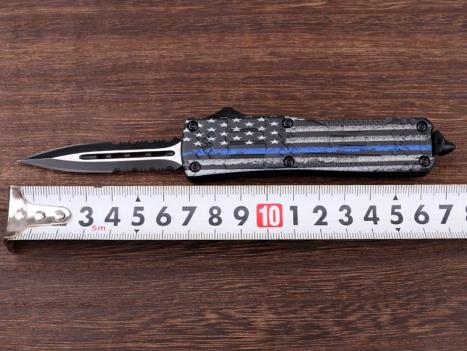 F145-5双刃带牙 folding knife