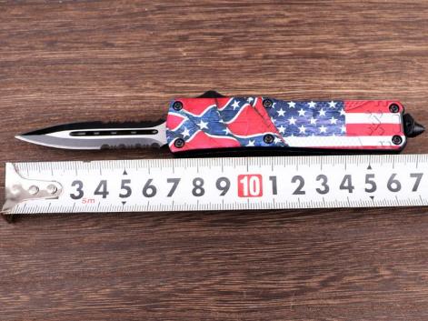 F145-6双刃带牙 folding knife
