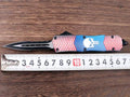 F146-4双刃带牙 folding knife