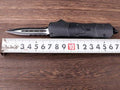 F146双刃带牙黑色 folding knife
