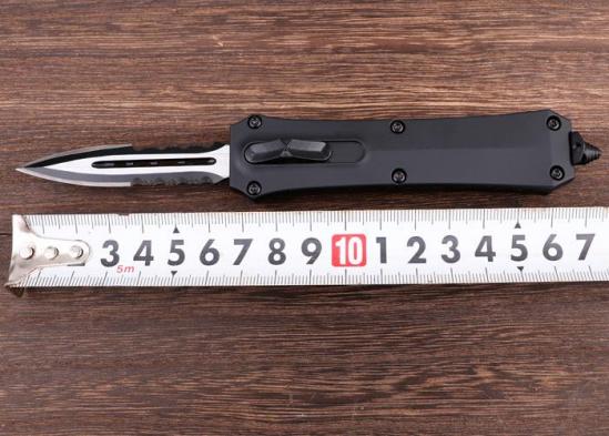 F155双刃带牙 folding knife