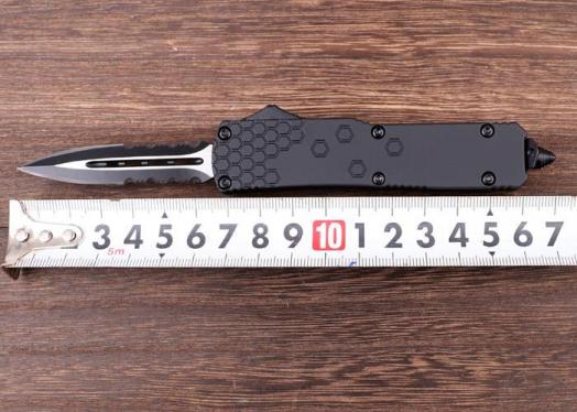 F157双刃带牙 folding knife
