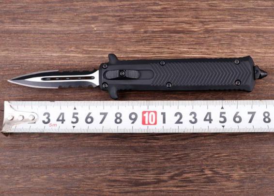 F159双刃带牙 folding knife