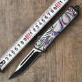 F195单刃彩钛 folding knife