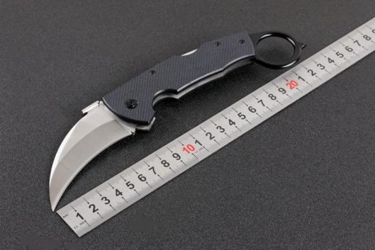 F98 liner lock folding knife view 2
